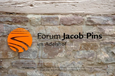 forum-jacobpins-schild Schild Forum Jacob Pins