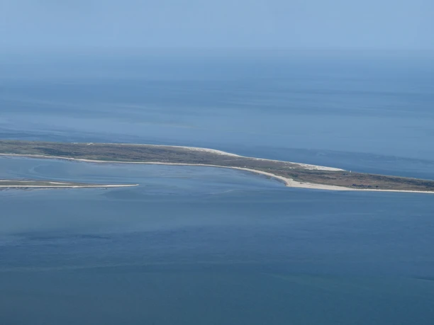 Der Lister Ellenbogen aus der Luft aufgenommen Blick aus der Luft auf den Ellenbogen