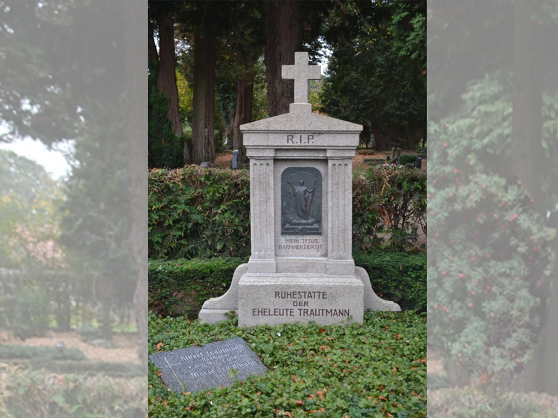 Grabstätte Albert Trautmann
