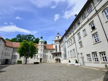 Blick in den Schlossinnenhof Blick in den Schlossinnenhof vom Gifhorner Schloss