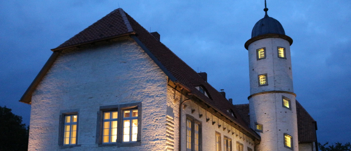 Abendstimmung auf der Burg Brome Abendstimmung auf der Burg Brome