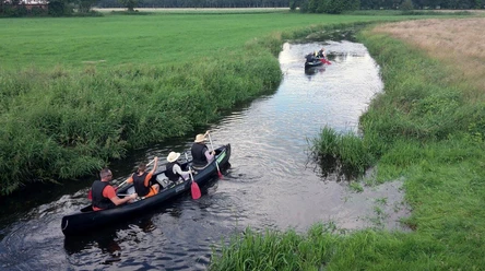 KanuTia Bootstour auf dem Fluss in der Südheide Gifhorn