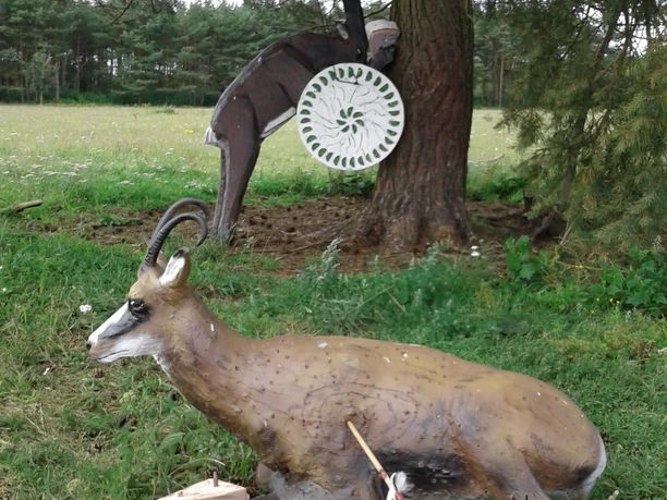 Tiere im Bogenschießparcours Tiere im Bogenschießparcours bei ARTchers Land