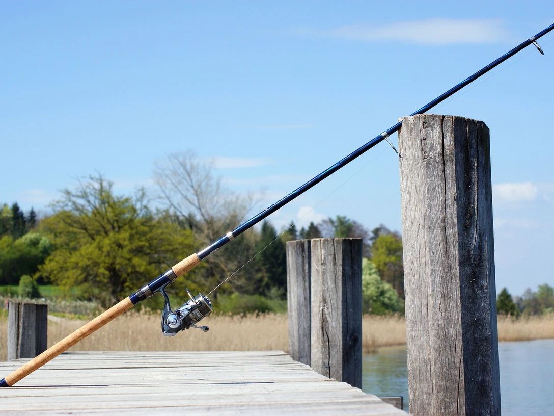 Angelroute am Steg Angelroute am Steg
