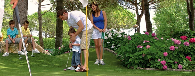 Adventure Golf am Bernsteinsee