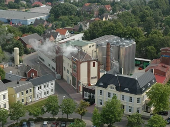Luftbild Brauerei