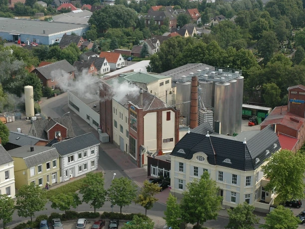 Luftbild Brauerei