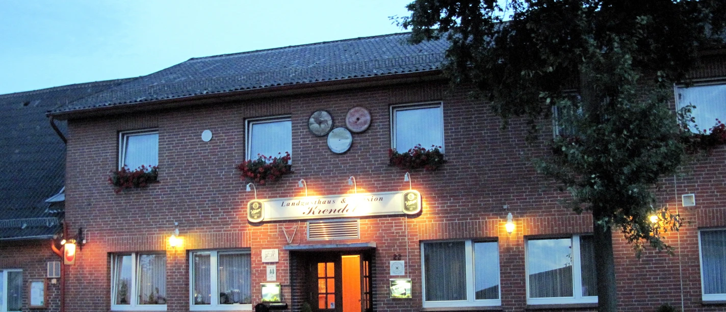 Landgasthaus Krendel Außenansicht Außenansicht vom Landgasthaus Krendel in Wahrenholz