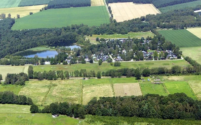 Luchtfoto van camping Seerosenteich
