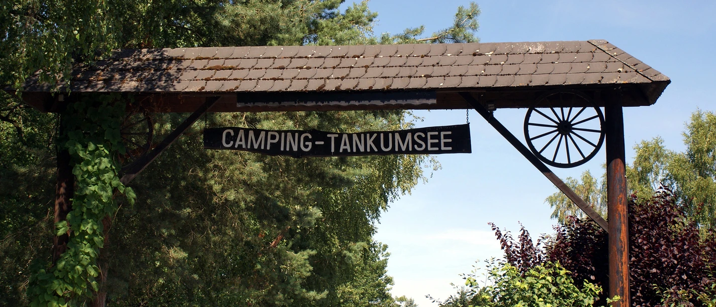 Entrance to the Tankumsee campsite