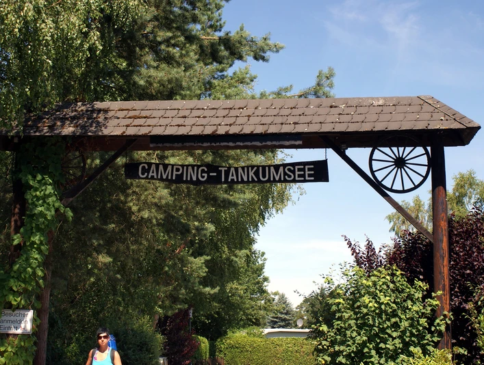 Campingplatz Tankumsee Eingang Campingplatz Tankumsee