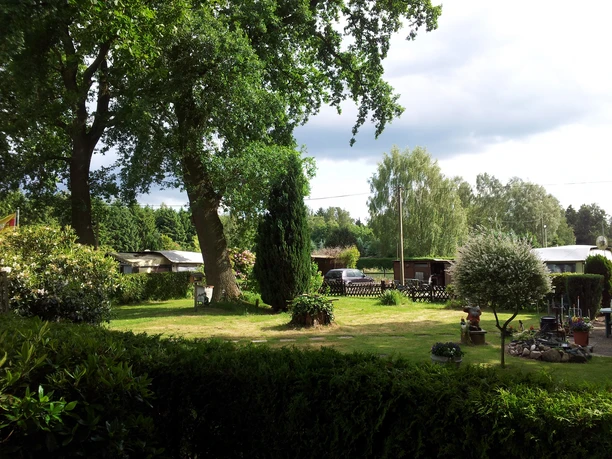 Campingplatz Alte Wassermühle Blick auf den Campingplatz Alte Wassermühle