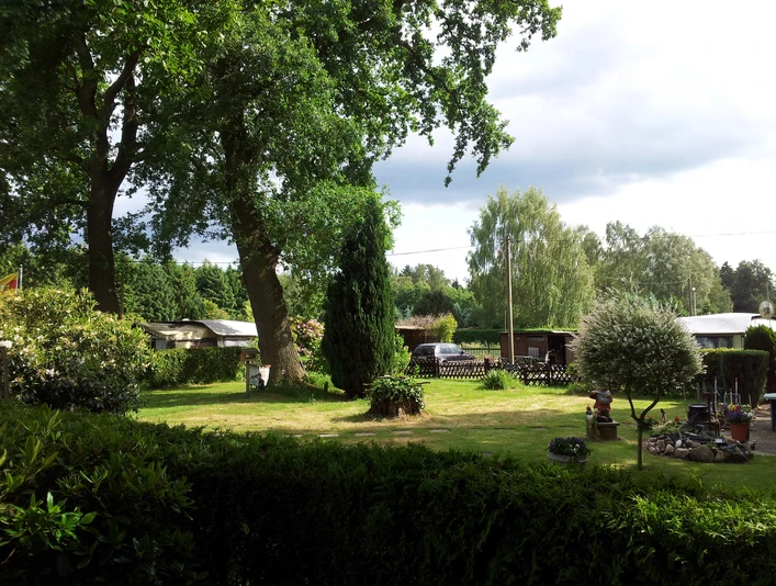 Campingplatz Alte Wassermühle Blick auf den Campingplatz Alte Wassermühle