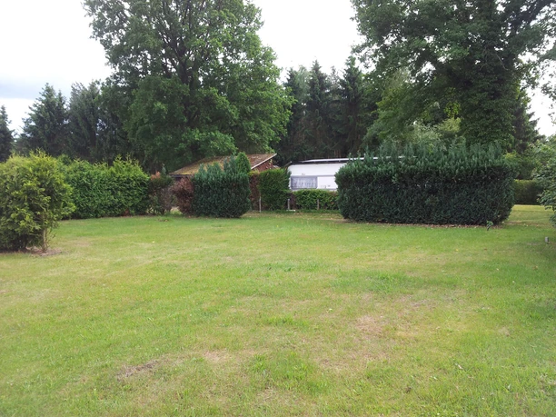 Campingplatz Alte Wassermühle Wohnwagenstellfläche am Campingplatz Alte Wassermühle