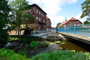 Wahrenholzer Wassermühle Blick auf die Wahrenholzer Wassermühle in Wahrenholz