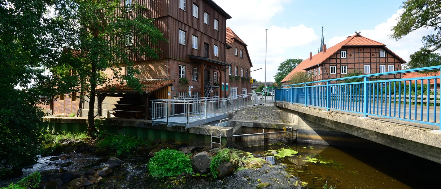 Wahrenholzer Wassermühle Blick auf die Wahrenholzer Wassermühle in Wahrenholz