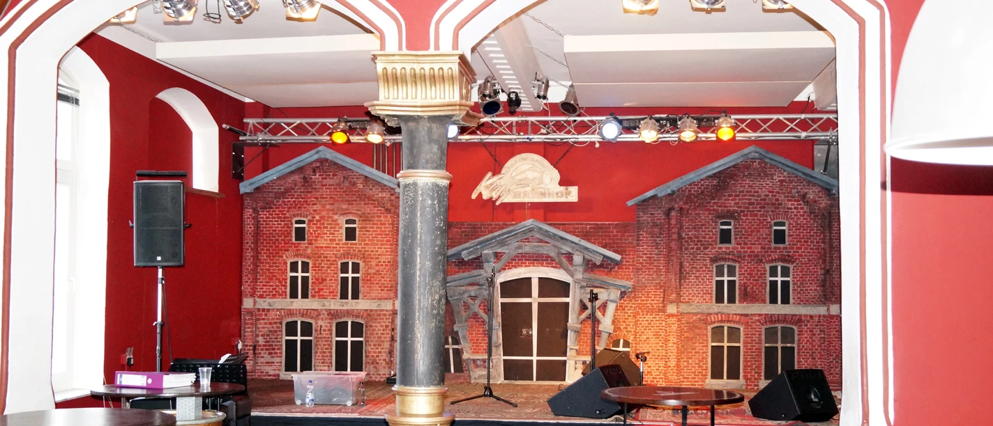 Bühne im KultBahnhof Gifhorn