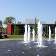 Stadthalle Gifhorn Blick auf die Stadthalle Gifhorn mit Fontaine