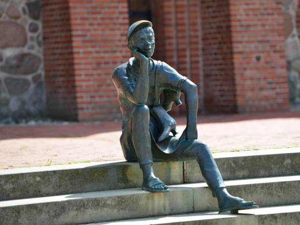 Schusterjunge am Marktplatz in Wittingen Schusterjunge am Marktplatz in Wittingen