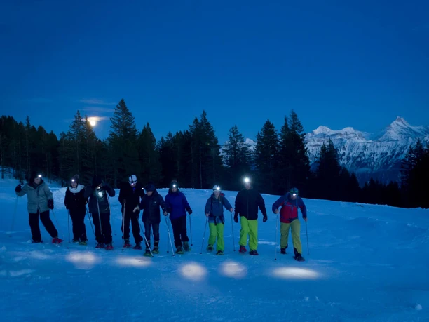 niederhorn-schneeschuhlaufen-winter-dunkel-stirnlampe-bergpanorama