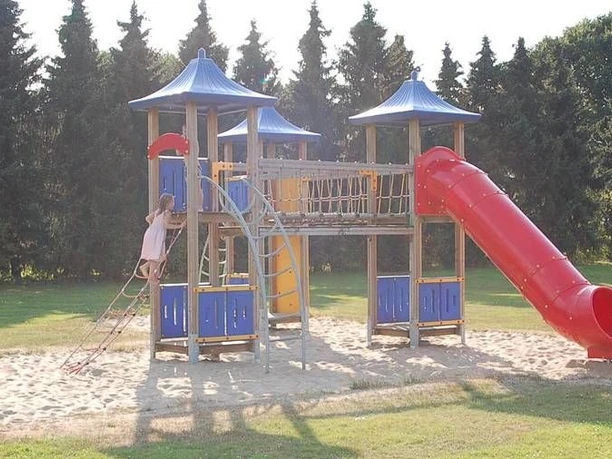 Playground at Langlingen open-air beach Playground at Langlingen open-air beach