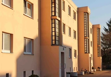 Georgsgarten Housing Estate, façade Georgsgarten Housing Estate, façade