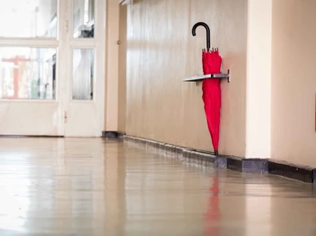 Altstädter Schule in Celle, Schirmständer Altstädter Schule in Celle, SchirmständerAltstädter School in Celle, umbrella stand