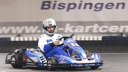 Indoorbahn im Ralf Schumacher Kartcenter in Bispingen Ralf Schumacher Kartcenter in Bispingen, ein Freizeitpark der Lüneburger Heide
