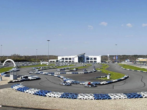 Outdoor track at the Ralf Schumacher Kartcenter in Bispingen