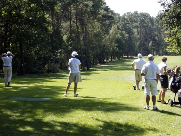 Golfer auf der Anlage des Golfclub Celle Golfer auf der Anlage des Golfclub Celle