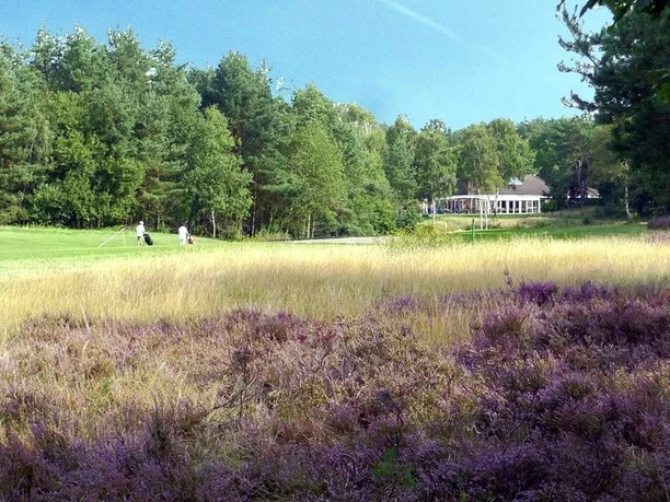 The course of the Celle Golfclub