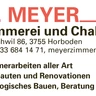 H. Meyer Zimmerei Chaletbau Logo H. Meyer Zimmerei Chaletbau Logo