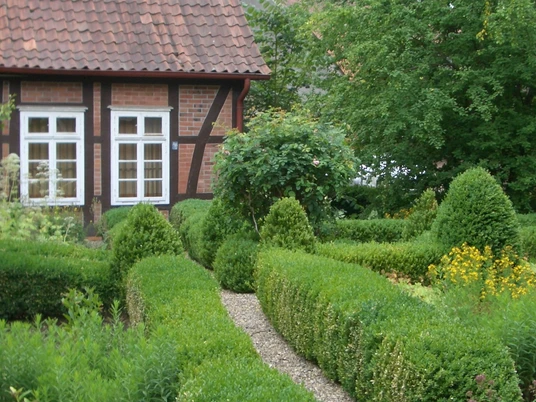 Bauerngarten im Museum Römstedthaus Bauerngarten im Museum RömstedthausFarmers' Garden in the Römstedthaus Museum