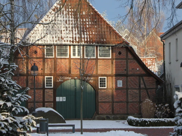 The Römstedt House Museum in Winter The Römstedt House Museum in Winter