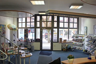 Innenansicht Touristinformation Gifhorn Interieur van het toeristeninformatiecentrum in Gifhorn