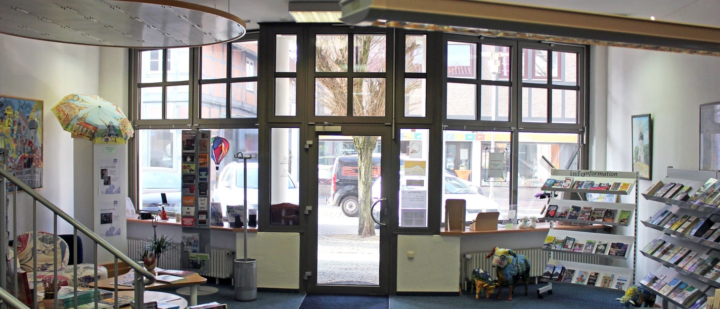 Innenansicht Touristinformation Gifhorn Innenansicht Touristinformation Gifhorn