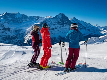 Skischule Grindelwald – unterweg mit Schülern