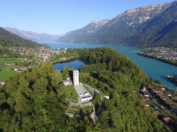 goldswil-burgruine-brienzersee-waelder-sommer