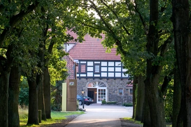 Blick auf das Hotel