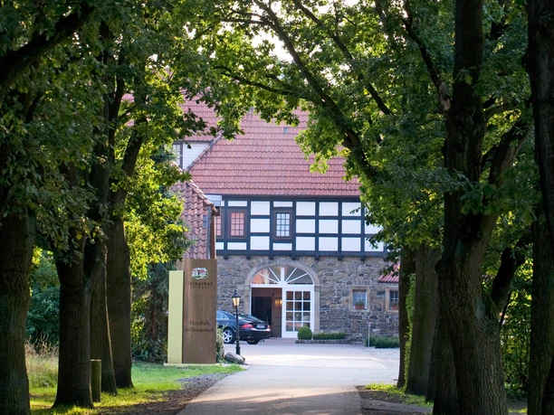 Blick auf das Hotel
