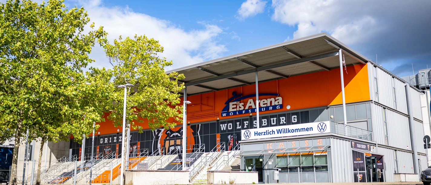 Eis Arena Wolfsburg Grizzlys Wolfsburg gegen Lwen Frankfurt - PENNY DEL