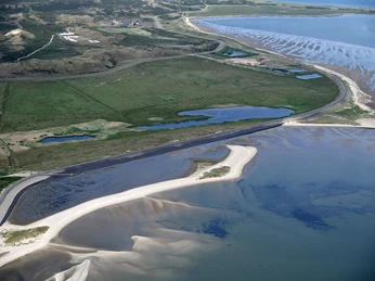 Mövenbergdeich aus der Vogelperspektive