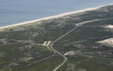 Luftaufnahme Weststrand