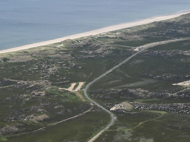 Luftaufnahme Weststrand