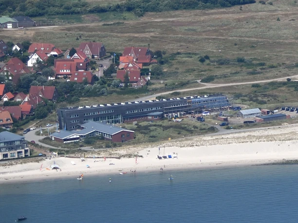 Surf- und Kiterevier - Strandübergänge aus der Vogelperspektive