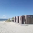 Toiletten am FKK-Strand