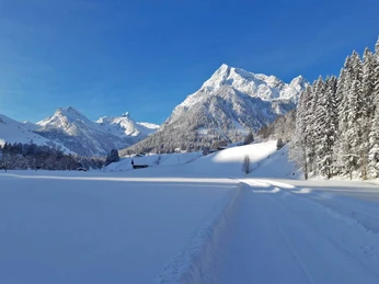 Langlaufen mit atemberaubender Aussicht