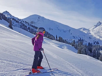 Perfekte Schnee- und Pistenverhältnisse im Skiegebiet Grimmialp