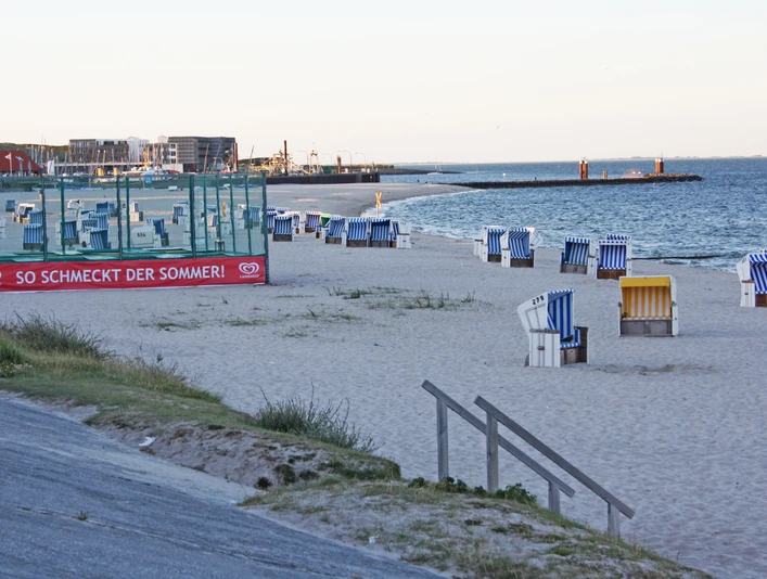 Trampoline am Hörnumer Oststrand