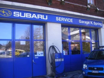 Entrance of the Spring Garage